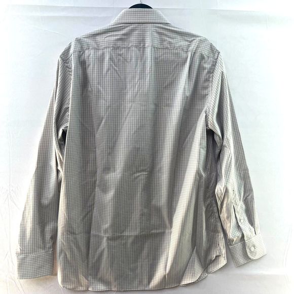 J. Crew Ludlow Light Blue and White Cotton Blend Button Down Shirt Size 16 34 - Picture 6 of 8